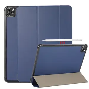 Capa magnética dobrável tripla para tablet iPad Pro 11 10 Air1 Air2 Air4 Air5 9.7 polegadas 10.2 polegadas