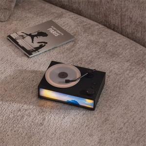 New Design Vinyl Record Bluetooth Speaker Rosemary Series Aromatherapy <b>Diffuser</b> Light Bedroom Decoration Night Light - Product Image 3