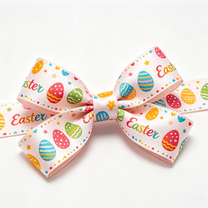 Wholesale Pre-Tied Twist Tie Polyester Satin Gift Bow Bulk Supply For <b>Easter</b> Festival Packing Decoration - Product Image 5
