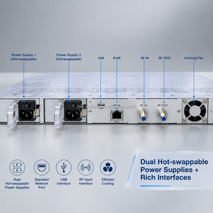 Transmetteur optique à modulation interne CATV 1U Rack 1550nm 10dBm, transmetteur laser DFB RF vers fibre optique pour FTTH et télévision par câble - Product Image 5