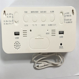 Đồng Hồ Để Bàn Gương Điều Khiển Bằng Giọng Nói Đồng Hồ Báo Thức Cho Trẻ Em Treo Tường - Product Image 3