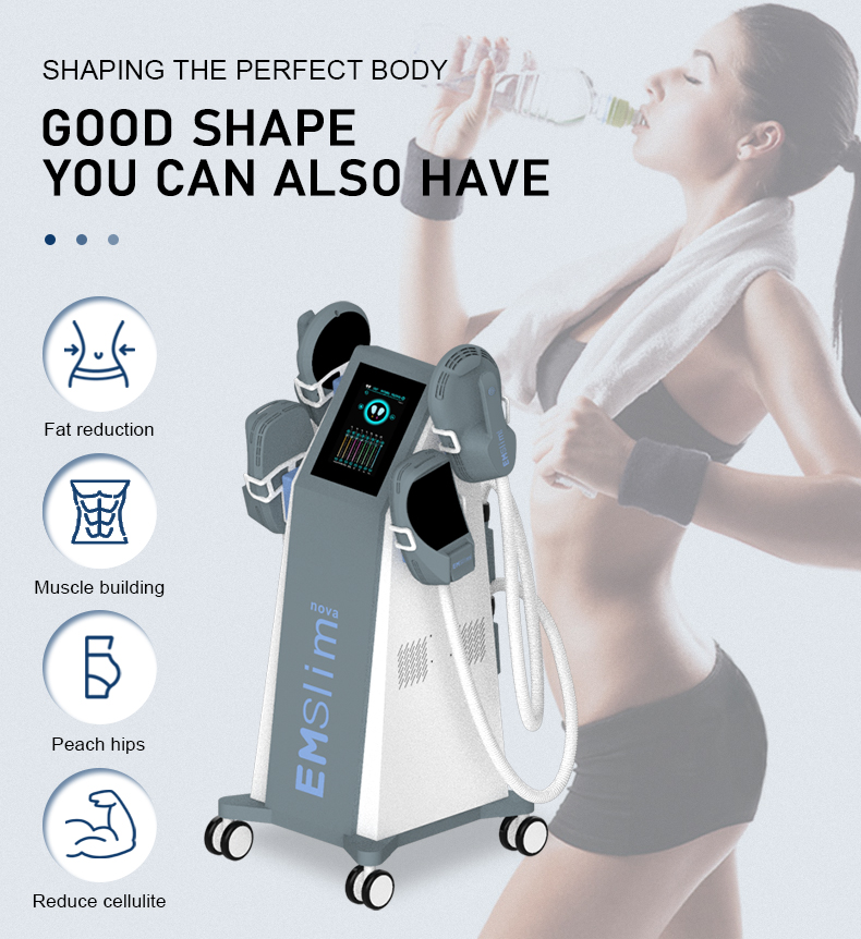 Abdomen EMS EMShapeing Machine Slim Muscle Butt Build For Salon Nova RF