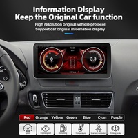 Pantalla Multimedia Inalámbrica para Auto con Carplay y Android Auto, 4G WIFI, Sistema Android 11 de 8 Núcleos, Navegación GPS, Compatible con Audi A5 2009-2016