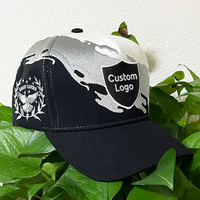 Gorra Trucker Bordada Personalizada al por Mayor, Gorra A-Frame, Gorra Snapback con Logotipo Bordado en 3D Personalizado para Hombres, Deportes y Actividades al Aire Libre