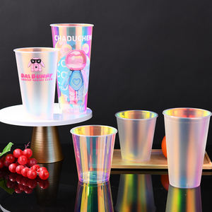 أكواب بلاستيكية للقهوة أحادية الاستعمال صديقة للبيئة من البولي بروبلين بسعر الجملة أكواب لشاي فقاعات قابلة لإعادة الاستخدام مخصصة بوبا كيوت 16 أونصة - Product Image 6