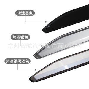 แถบกันชนสำหรับซูซูกิ วิทาร่า ป้องกันด้านข้างตัวถัง ABS สีดำและสีเงิน ติดตั้งด้วยเทป 3M - Product Image 4