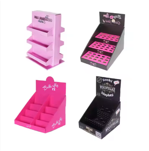 Yageli 12 Piece hiển thị các tông cho Son dưỡng môi chất lượng cao các tông chăm sóc da hiển thị đứng giấy tam giác Standee hiển thị - Product Image 2