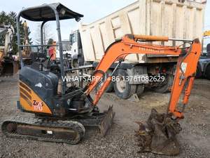 รถขุดมือสอง Hitachi ZX 17 รถขุดขนาดเล็กรถขุดขนาดเล็ก 1 ตันรถขุดมือสองสีเดิมของ Hitachi สําหรับขาย - Product Image 2