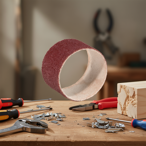 แผ่นขัดทรายแบบผ้าคอรันดัม Ttake Ab1001 ขนาด 100x40 มม. ความละเอียด 120 กริต - Product Image 3