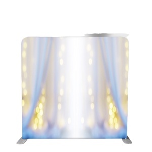 Marco de tubo de aluminio ligero, funda de almohada de tensión de tela, soporte de telón de fondo para fotomatón, 8x8 pies - Product Image 4