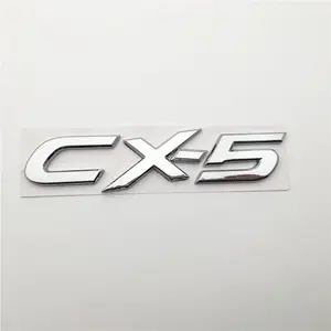 Aangepaste Chrome Abs Body Decoratie CX-5 Auto Emblem Sticker Voor Mazda