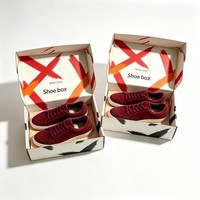 Boîte en carton ondulé de haute qualité pour chaussures, emballage pour baskets, boîte d'expédition pour chaussures homme, vente en gros