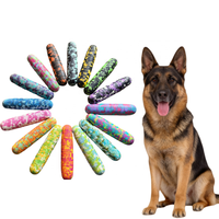 Jouet pour chien en mousse durable avec trou et jouets à mâcher flottants pour animaux de compagnie, jouets pour chiens agressifs, jeu aquatique et apport