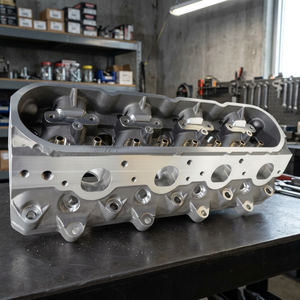 Nueva Cabeza de Cilindro Personalizable de Aluminio CNC, Rectangular, de un Solo Puerto, para Motor LS3 6.0 6.2 L92, Repuesto para Reparación - Product Image 2