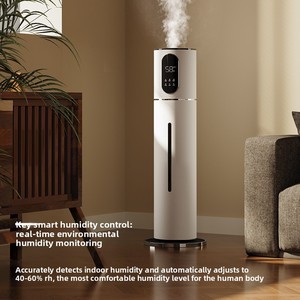 Humidificador Ultrasónico Eléctrico de Plástico para Uso Doméstico, Silencioso, Gran Volumen de Vapor, Purificación, Esterilización, Humidistato, 1 Año de Garantía - Product Image 2