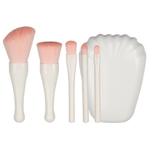 Influencer-recommended shell-shaped makeup <b>brush</b> set: complete set of small makeup <b>brushes</b>, eyeshadow <b>brushes</b>, super soft - Product Image 1