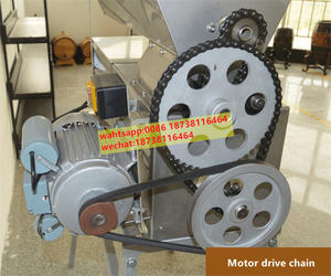 Alle In Een Druif <span class=keywords><strong>Cherry</strong></span> Aardbei Crusher Druif De-Die Voortvloeien En Verpletterende Machine Druif Pulp Extraheren Machine - Product Image 4