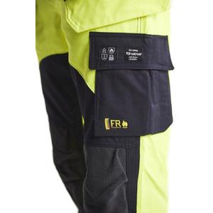 BLAKLADER - 158915123389C44 Pantalones inherentes multinorm Amarillo/Azul marino-EAN 7330509625521 ROPA DE TRABAJO RESISTENTE A LLAMAS - Product Image 4