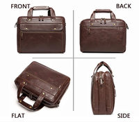 Sacoche pour ordinateur portable professionnelle imperméable pour hommes, 15,6 pouces, sac messager d'affaires antivol avec bandoulière