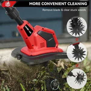 Motoculteur Électrique Sans Fil 2500W, Tondeuse à Gazon Sans Fil, Scarificateur, Outil de Jardinage Électrique, Compatible Batterie Makita 18V, 240mm - Product Image 2