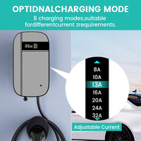 Accessoires intelligents : Chargeur de voiture XC90 Fox Ess Tary 32A, station de charge murale avec support PCB, boîtier Sino Zen - État neuf