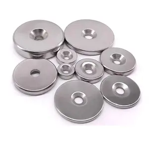 High Quality Neodymium Counterbore Magnets Countersunk With Hole Pot Rare Earth Magnet