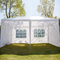 Carpa de Publicidad Promocional Personalizada, Carpa Impermeable de PE, 3x2, 3x3, 3x4, 3x6m, Carpa para Ferias Comerciales al Aire Libre