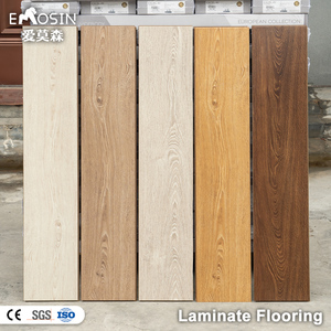 Plancher <span class=keywords><strong>stratifié</strong></span> en bois imperméable, prix bas en Chine, blanc, gris foncé, gris clair, AC3, AC4, AC5, MDF, HDF, chêne, 8 mm, 12 mm - Product Image 3