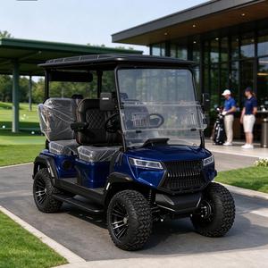 Carrito de Golf Eléctrico Todoterreno Elevado para 4 Personas con Batería de Litio - Product Image 1