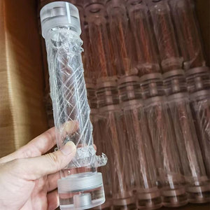 Tubes en plastique moulés et extrudés à vos dimensions souhaitées Tube à bride acrylique durable personnalisé en usine - Product Image 1