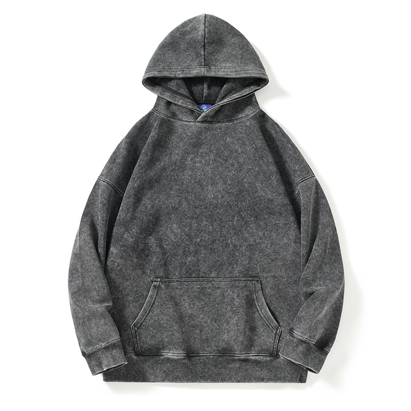 トップス THREEFACE TWO TONE AUN FADED HOODIE Sun Faded Vintage Double Face Two Tone Hoodies - Pullover