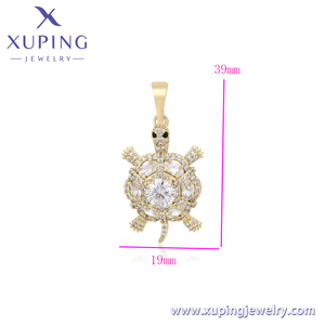 Voor Xuping Sieraden Alle Synthetische Diamant Schildpad Mode Hanger X000897436 Voor Kinderfeestje Ketting - Product Image 3