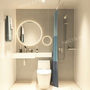 SALLY Pod Kamar Mandi Prefabrikasi, Pod Kamar Mandi Modular Semua Dalam Satu untuk Ruang Pancuran - Product Image 5