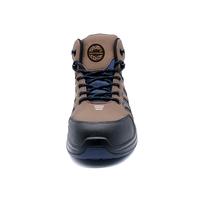 Chaussures de sécurité industrielles MaxiTough en cuir microfibre et daim, avec semelle intermédiaire anti-perforation en Kevlar, conformes à la norme CE