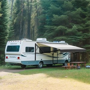 Wareda bras électrique pliable pour camping 12v <span class=keywords><strong>caravane</strong></span> auvent 3m parasol annexe accessoires - Product Image 1