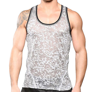 Ropa de verano para hombres, ropa de gimnasio, camisetas de calidad superior para hombres, uso de músculos, Fitness, logotipo personalizado, camiseta sin mangas con músculos para hombres - Product Image 4