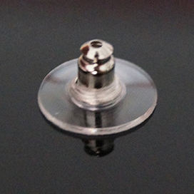 스터드 후크 귀걸이 스토퍼 용 12x7mm 최고 품질의 골동품 구리 및 청동 도금 DIY 보석 발견 부품 액세서리 - Product Image 4