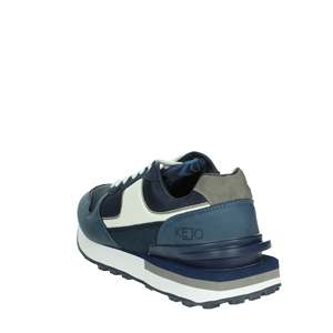 Kejo <b>Sneakers</b> Blue Size 41 <b>Canvas</b> Trendy Shoes - Product Image 2