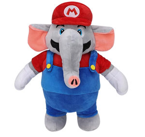 Nouveauté : Peluche <span class=keywords><strong>Mario</strong></span> Bros 28 cm, en coton PP, jouet en peluche pour cadeau d'anniversaire - Product Image 6