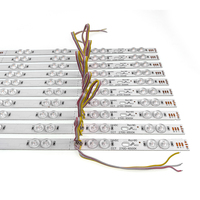 Barre de LED 24V SMD2835 à réflexion et diffusion de lumière avec lentille de rétroéclairage LED à prix réduit pour espaces commerciaux, de vente au détail et d'exposition