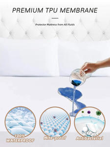 واقي سرير ناعم قابل للتنفس من البوليستر مخصص بالجملة - Product Image 4