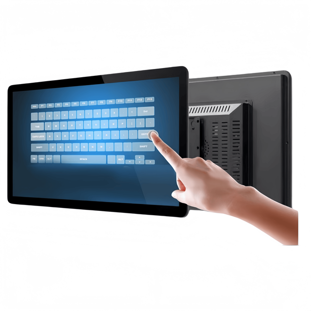 32 Inch Embedded Industrial Touch Panel Display Anti Dust Waterproof Dustproof Rugged LCD Touch Screen Monitor With VGA HMI