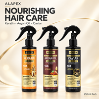 Lotion capillaire 250 ml, traitement réparateur à la kératine, spray avec collagène pour cheveux faibles et abîmés, soutien de la force des cheveux, texture lisse
