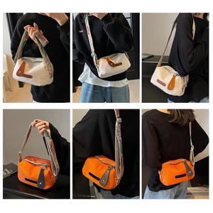 Colefa Atacado Fabricante de Bolsas de Ombro Personalizadas Bolsas Transversais de Oxford Laranja Feitas à Mão para Mulheres e Meninas 2026 - Product Image 2