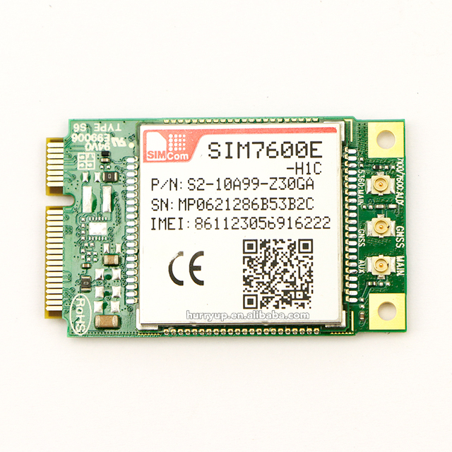 4G LTE Cellular Wireless Communication Module SIMCom SIM7600E-H1C SIM7600E-H1C-PCIe R2