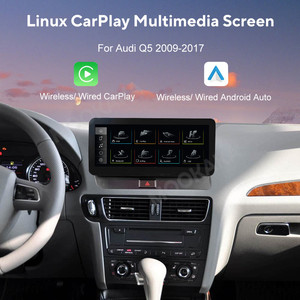 Mookaka 12.3 "đài phát thanh xe cho Audi Q5 2009 2017 đa phương tiện Stereo Player GPS navigation không dây Carplay tự động màn hình cảm ứng - Product Image 3