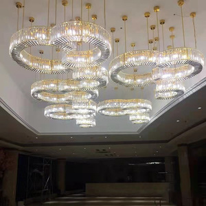 Paralume <span class=keywords><strong>di</strong></span> vetro Hall Hotel Piazza lampadario Custom Department Store progetto più grande grande magazzino per Hotel Villa - Product Image 4