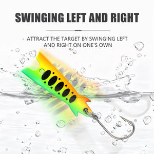 Lot de 10 leurres de pêche en métal en forme de cuillère, 1,2g, 2,2g, 2,6g, pour la pêche à la truite, leurres d'attraction, spinnerbaits, leurres durs - Product Image 4