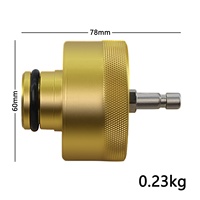 Adaptateur de testeur de pression du radiateur du système de refroidissement HTL, connecteur de détection de fuite du réservoir d'eau pour outil de réparation de carrosserie automobile