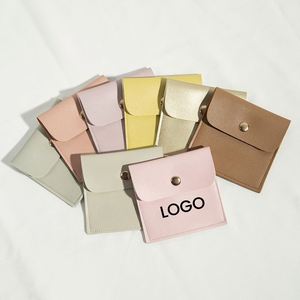 Bolsa de Cuero PU Personalizada, Mini Monedero, Bolsa de Viaje para Joyas, Bolsa para Pendientes, Collares y Joyas para Mujer, con Logotipo - Product Image 4